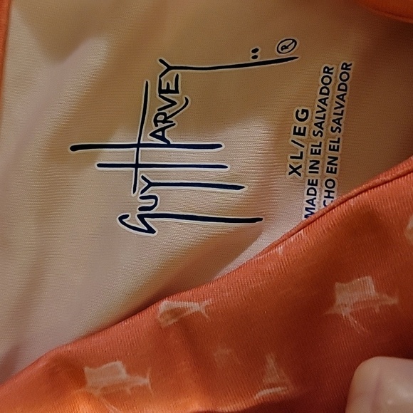 NWT: Guy Harvey Performance Printed Polo Shirt - Picture 6 of 11